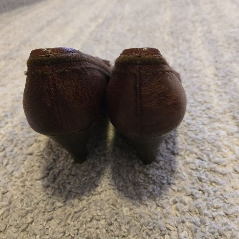 Miu Miu Womens Suede Leather Slide On Open Toe We… - image 3